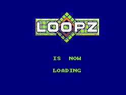Pantallazo de Loopz para Amstrad CPC