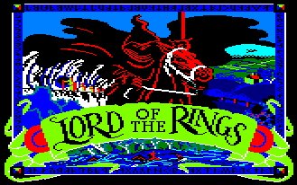 Pantallazo de Lord Of The Rings para Amstrad CPC