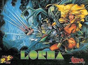 Caratula de Lorna para MSX