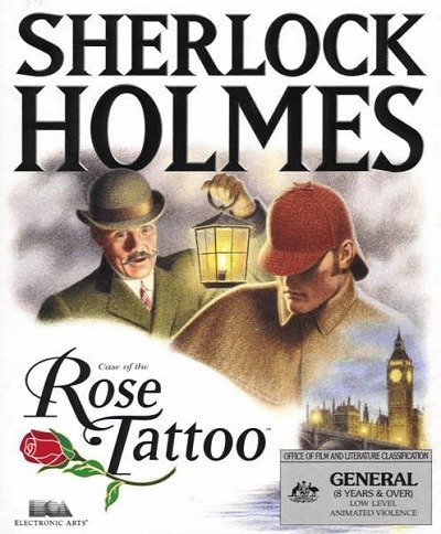 Caratula de Los Archivos secretos de Sherlock Holmes: El caso de la Rosa tatuada para PC