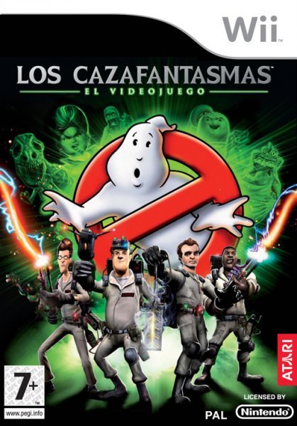 Caratula de Los Cazafantasmas : El Videojuego para Wii