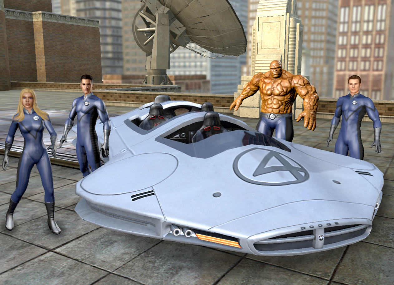 Pantallazo de Los Cuatro Fantásticos y Silver Surfer para PlayStation 3
