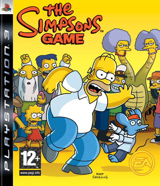 Caratula de Los Simpson El videojuego para PlayStation 3