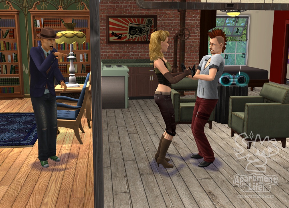 Pantallazo de Los Sims 2 Comparten Piso para PC