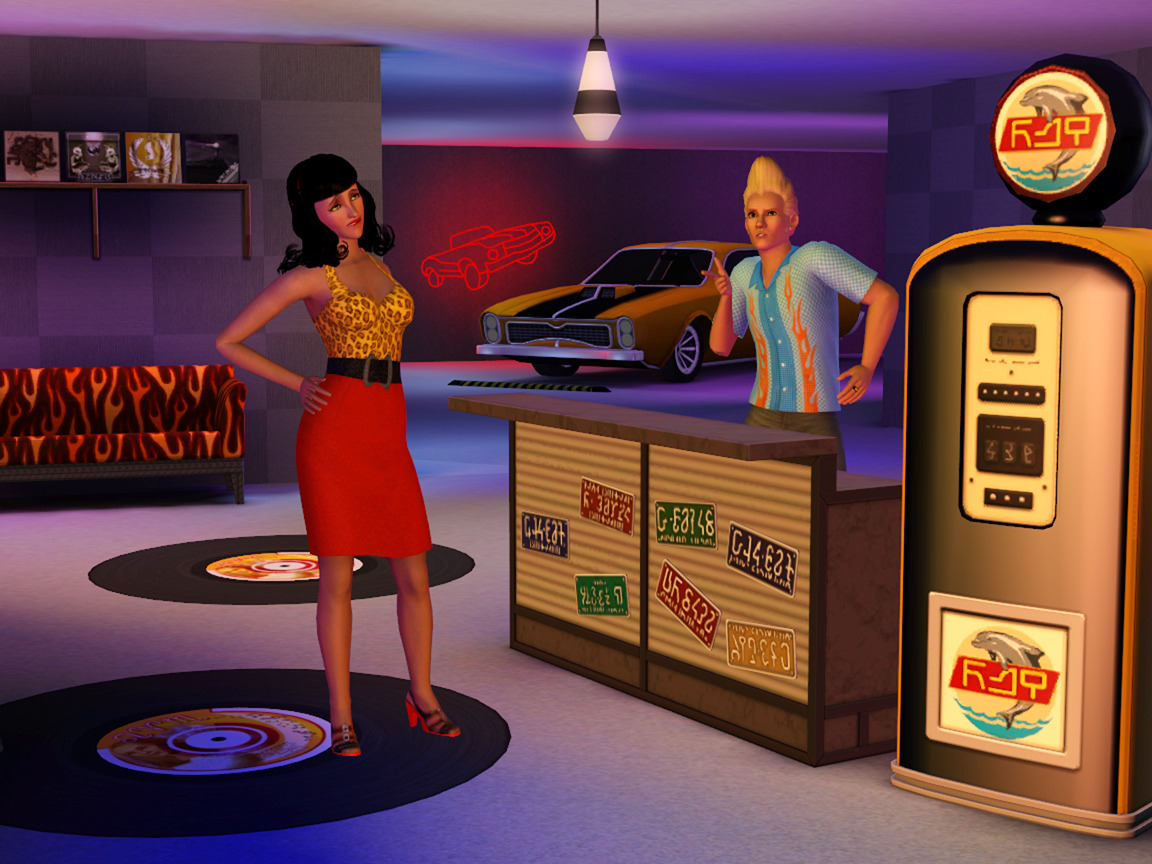 Pantallazo de Los Sims 3: ¡Quemando Rueda! Accesorios para PC