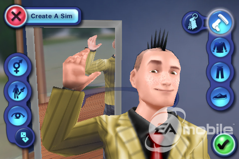 Pantallazo de Los Sims 3 para Iphone