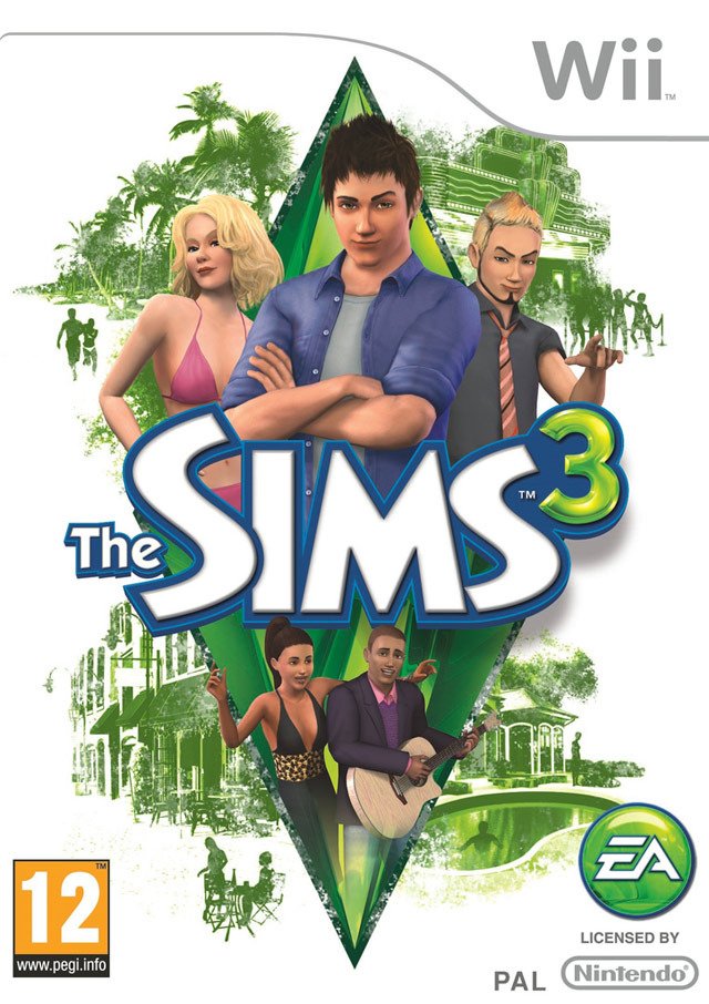 Caratula de Los Sims 3 para Wii