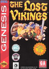 Caratula de Lost Vikings, The para Sega Megadrive