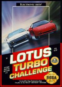 Caratula de Lotus Turbo Challenge para Sega Megadrive