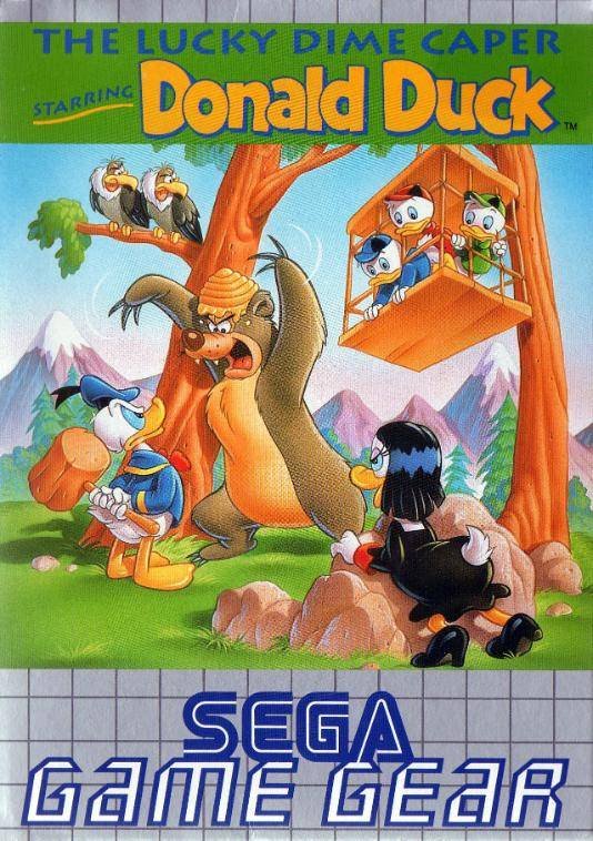 Caratula de Lucky Dime Caper Starring Donald Duck, The para Gamegear