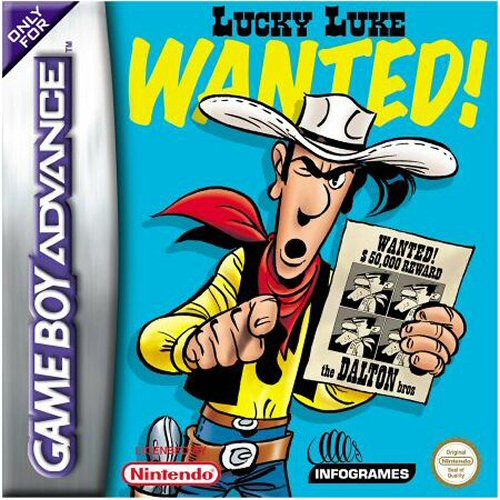 Caratula de Lucky Lucke, Wanted para Game Boy Advance