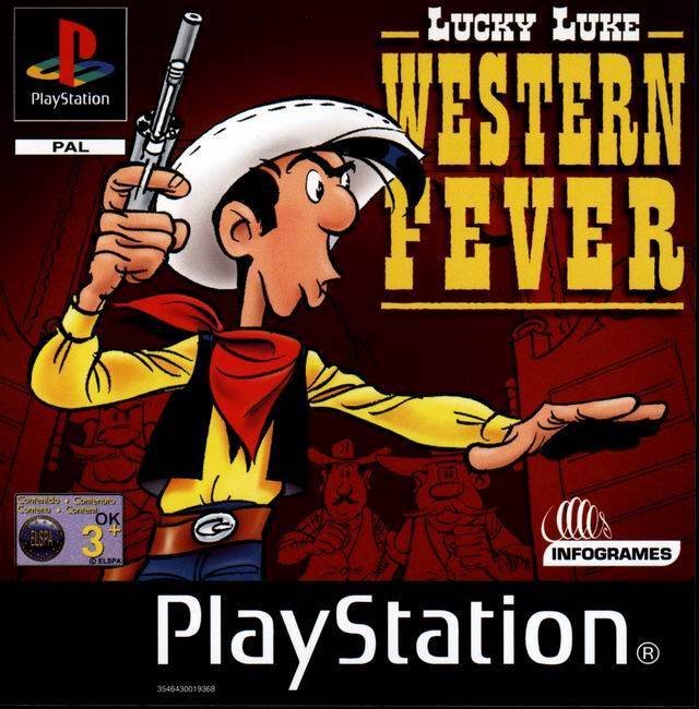 Caratula de Lucky Luke: Western Fever para PlayStation