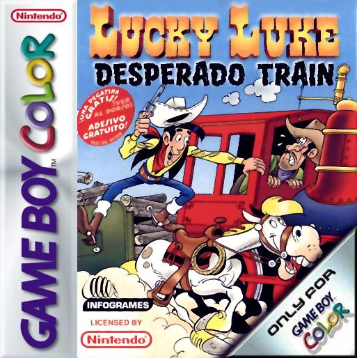 Caratula de Lucky Luke - Desperado Train para Game Boy Color