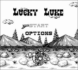 Caratula de Lucky Luke para Game Boy