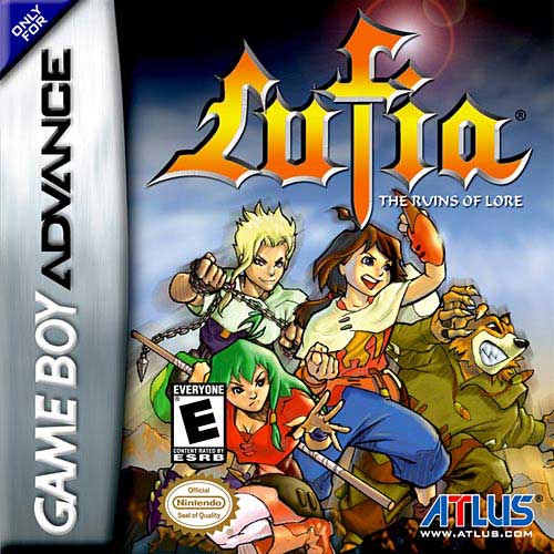 Caratula de Lufia: The Ruins of Lore para Game Boy Advance