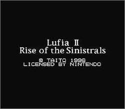 Pantallazo de Lufia II: Rise of the Sinistrals para Super Nintendo
