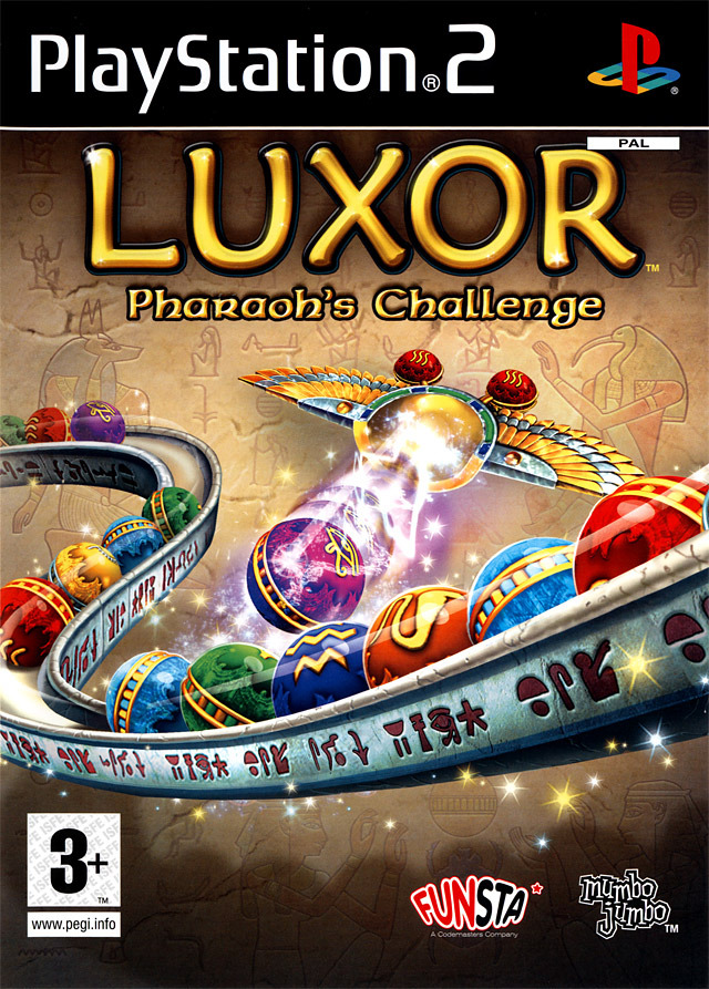 Caratula de Luxor: Pharaoh's Challenge para PlayStation 2
