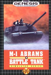 Caratula de M-1 Abrams Battle Tank para Sega Megadrive