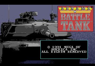 Pantallazo de M-1 Abrams Battle Tank para Sega Megadrive