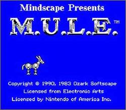 Pantallazo de M.U.L.E. para Nintendo (NES)