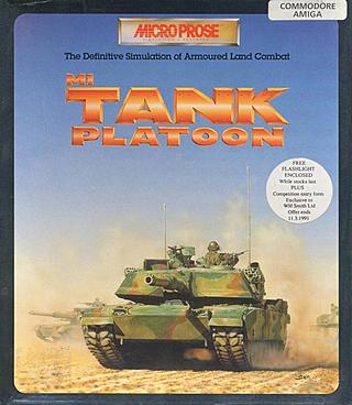 Caratula de M1 Tank Platoon para Amiga