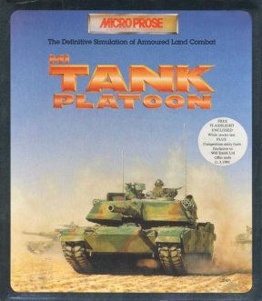 Caratula de M1 Tank Platoon para Atari ST