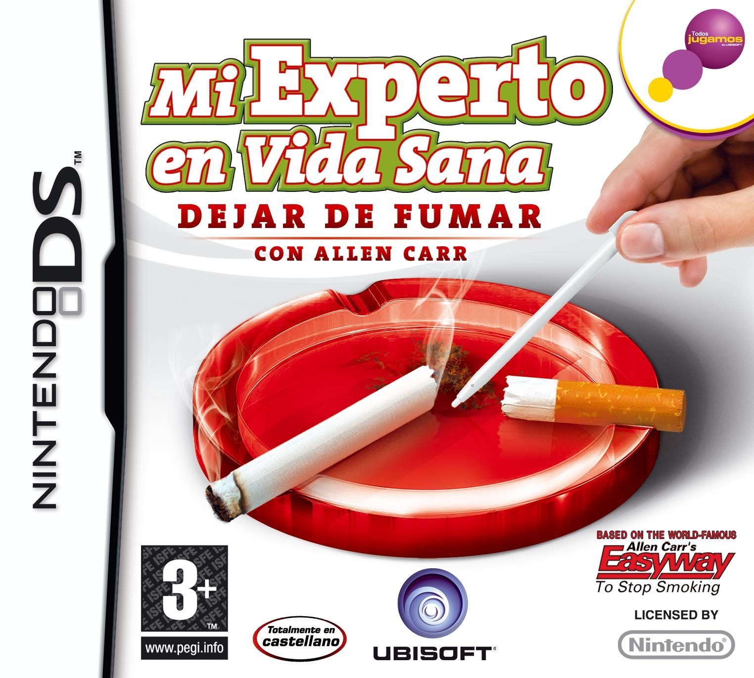 Caratula de MI EXPERTO en vida sana: Dejar de fumar con Allen Carr para Nintendo DS
