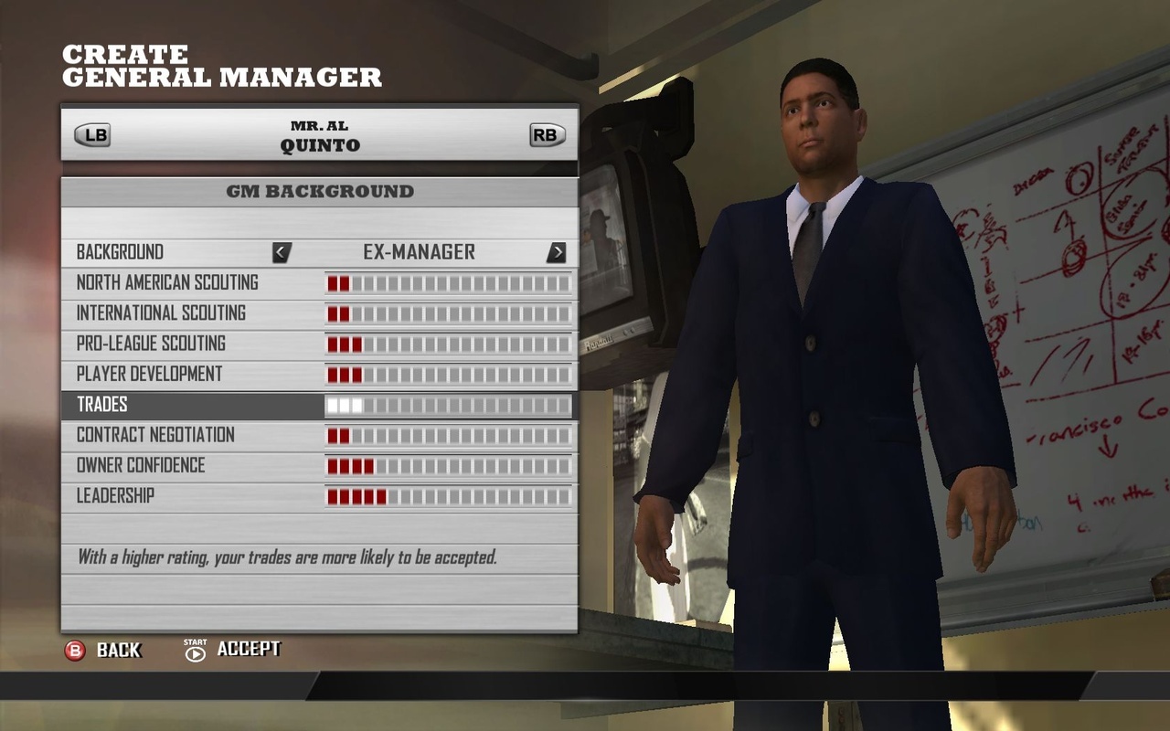 Pantallazo de MLB Front Office Manager para Xbox 360