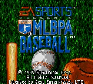 Pantallazo de MLBPA Baseball para Gamegear
