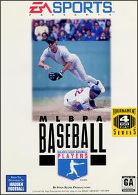 Caratula de MLBPA Baseball para Sega Megadrive