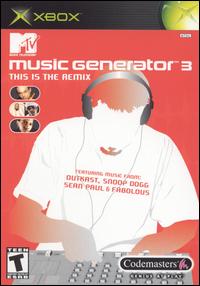 Caratula de MTV Music Generator 3: This Is The Remix para PlayStation 2