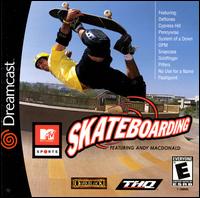 Caratula de MTV Sports: Skateboarding Featuring Andy Macdonald para Dreamcast