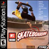 Caratula de MTV Sports: Skateboarding Featuring Andy Macdonald para PlayStation