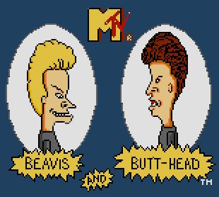 Pantallazo de MTV's Beavis and Butt-head para Gamegear