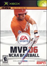 Caratula de MVP 06 NCAA Baseball para Xbox