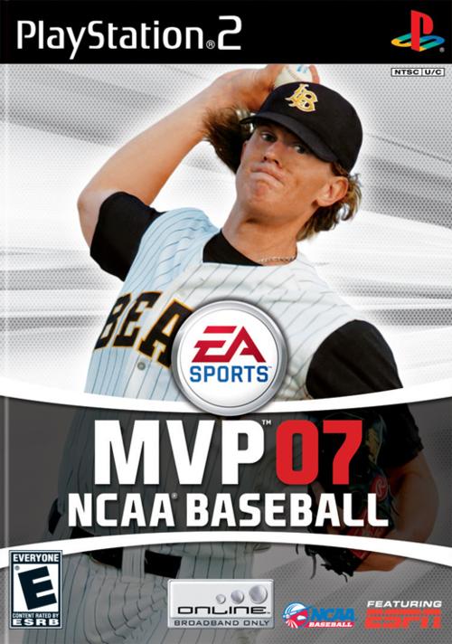 Caratula de MVP 07 NCAA Baseball para PlayStation 2
