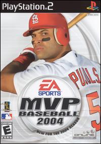Caratula de MVP Baseball 2004 para PlayStation 2
