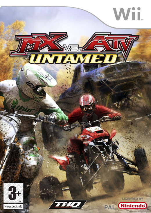 Caratula de MX vs. ATV Untamed para Wii