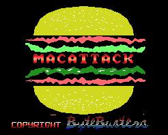 Pantallazo de Mac Attack para MSX