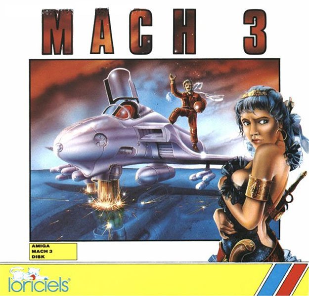 Caratula de Mach 3 para Amiga
