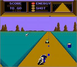Pantallazo de Mach Rider para Nintendo (NES)