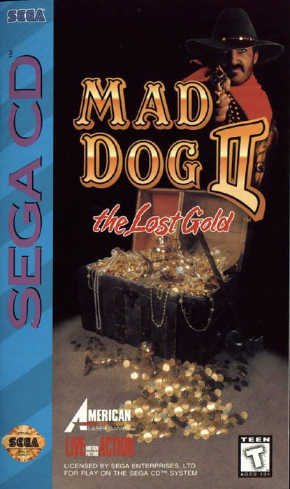 Caratula de Mad Dog II: The Lost Gold para Sega CD