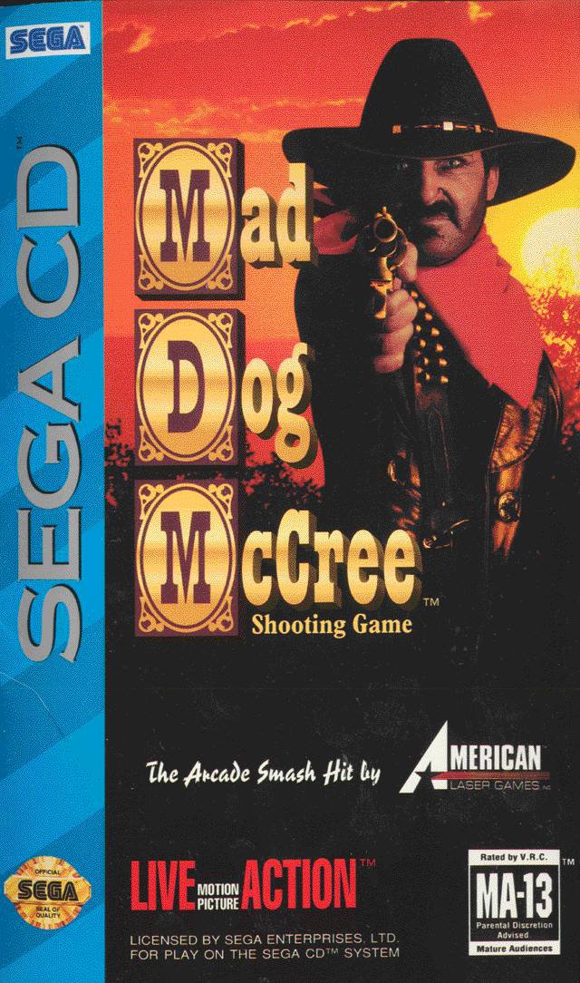 Caratula de Mad Dog McCree para Sega CD