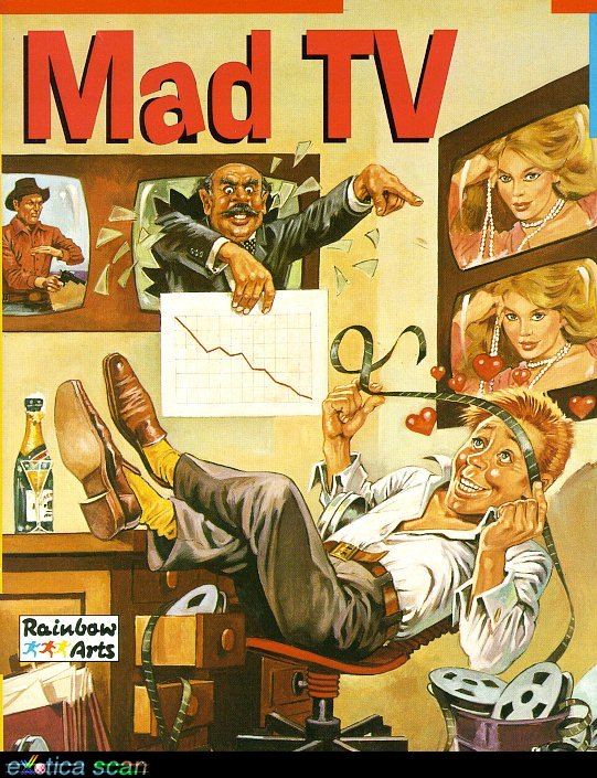 Caratula de Mad TV para Amiga
