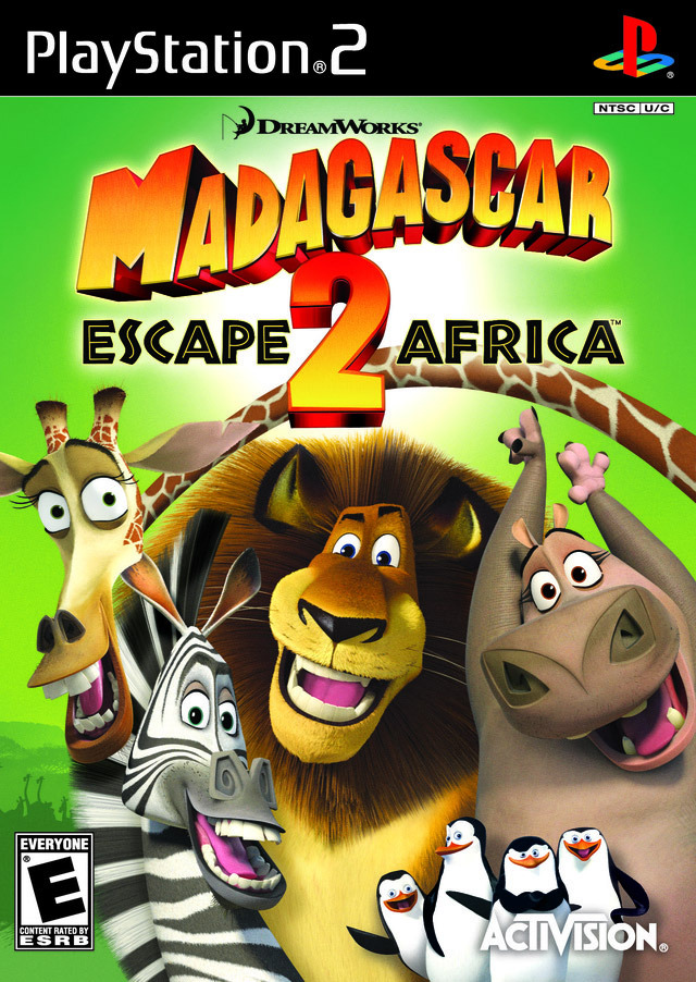 Caratula de Madagascar 2: El Videojuego para PlayStation 2