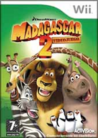 Caratula de Madagascar 2: El Videojuego para Wii