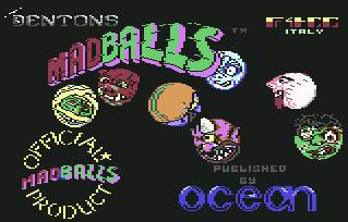 Pantallazo de Madballs para Commodore 64