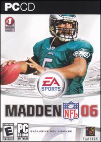 Caratula de Madden NFL 06 para PC