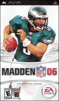 Caratula de Madden NFL 06 para PSP