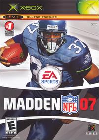 Caratula de Madden NFL 07 para Xbox
